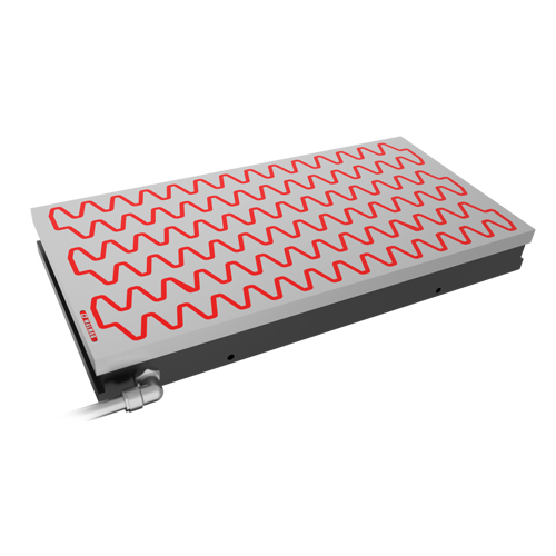 Elektromagnetische Spannplatte Elmag Wave für Flachschleifen