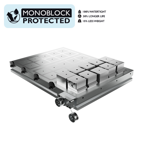 Elektropermanente Magnetspannplatte Mastermill 70